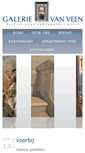 Mobile Screenshot of galerievanveen.nl